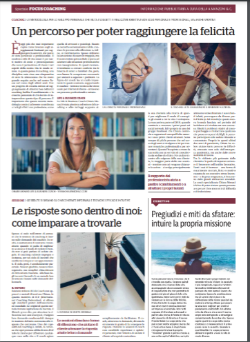 intervista chiara monaci life coach la repubblica